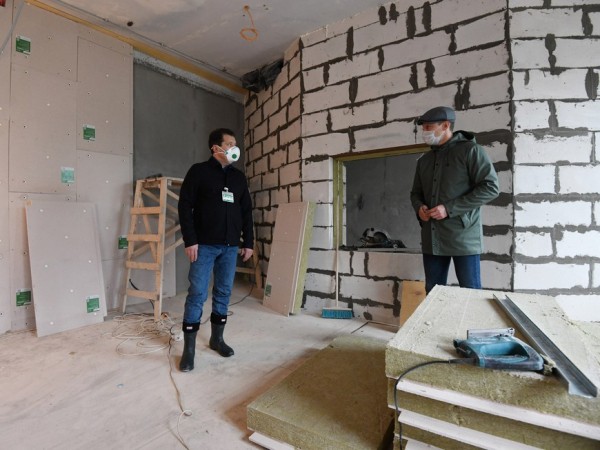 Ильсур Метшин проконтролировал ход реконструкции ДК железнодорожников в Юдино Ильсур Метшин проконтролировал ход реконструкции ДК железнодорожников в Юдино