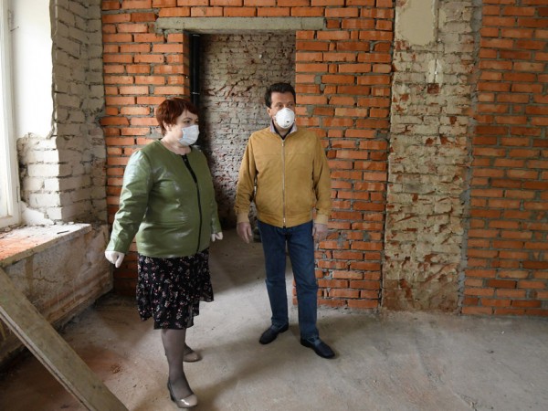 Ильсур Метшин ознакомился с ходом капремонта детсада №104 в Советском районе города Ильсур Метшин ознакомился с ходом капремонта детсада №104 в Советском районе города