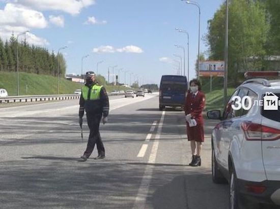 Границы Татарстана патрулируют инспекторы ДПС и Роспотребнадзора