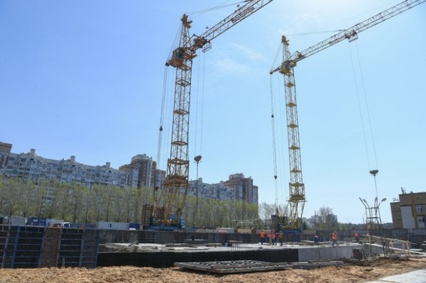 Пресс-служба президента РТ показала как идет строительство второго корпуса инфекционной больницы (ФОТО)