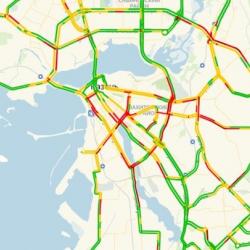 В Казани пробки достигли 9 баллов