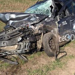 Опубликовано видео с места ДТП в Татарстане с восемью пострадавшими