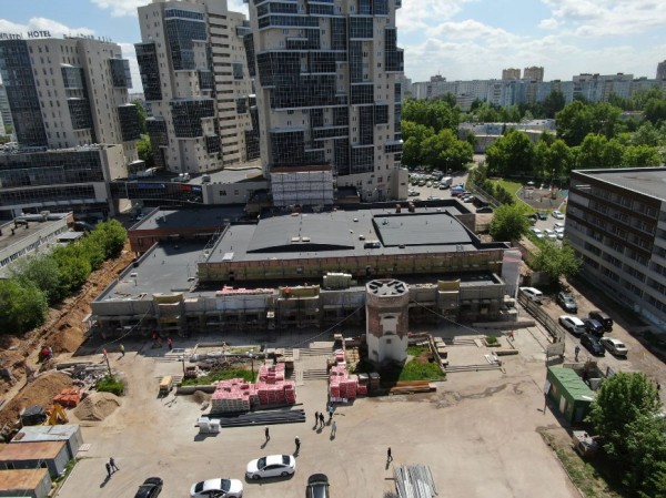 Ильсур Метшин проинспектировал ход работ по реконструкции КЦ &laquo;Чулпан&raquo;