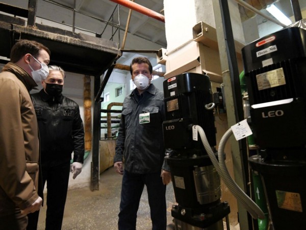 Мэр Казани ознакомился с ходом модернизации базовой котельной Советского района 