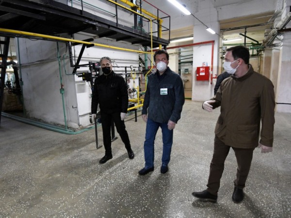 Мэр Казани ознакомился с ходом модернизации базовой котельной Советского района 