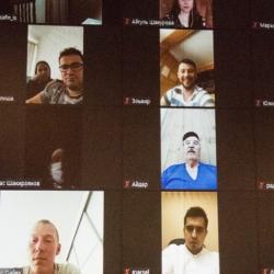 В театре Камала впервые прошел виртуальный сбор труппы и администрации учреждения (ФОТО)