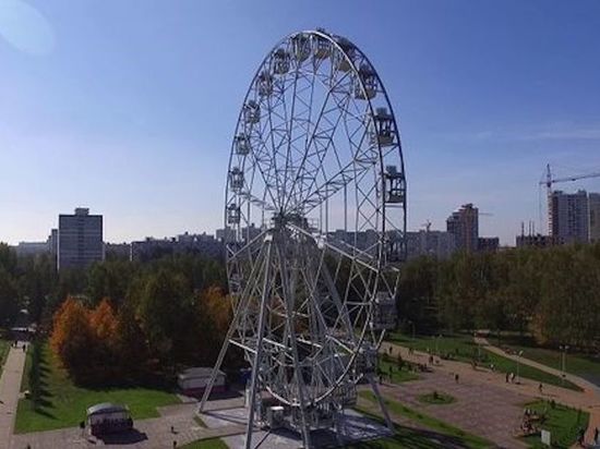 В пандемию коронавируса в Челнах заработало колесо обозрения