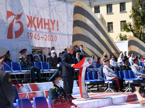 Р.Минниханов и И.Метшин посетили праздничное мероприятие в честь 75-летия Победы в Великой Отечественной войне