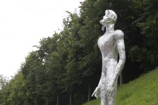 За серебряными гуманоидами, которые внезапно появились в Казани, скоро прилетит космический корабль