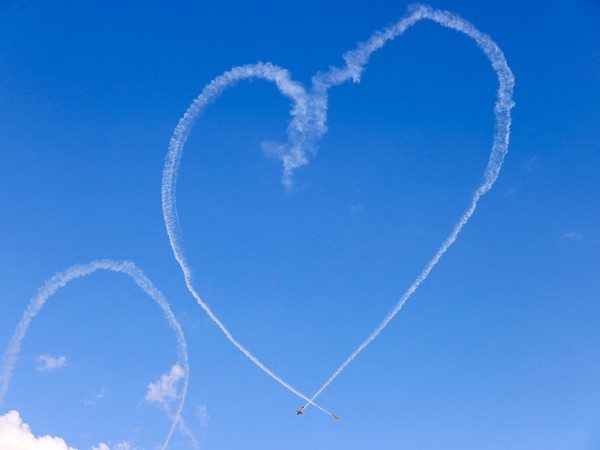 &laquo;Я выбираю небо&raquo; оставил автографы в небе над Казанью