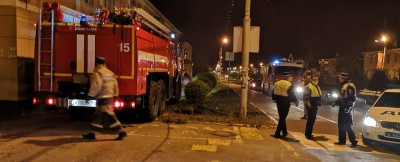 В Татарстане сотрудники Госавтоинспекции эвакуировали человека из горящего здания