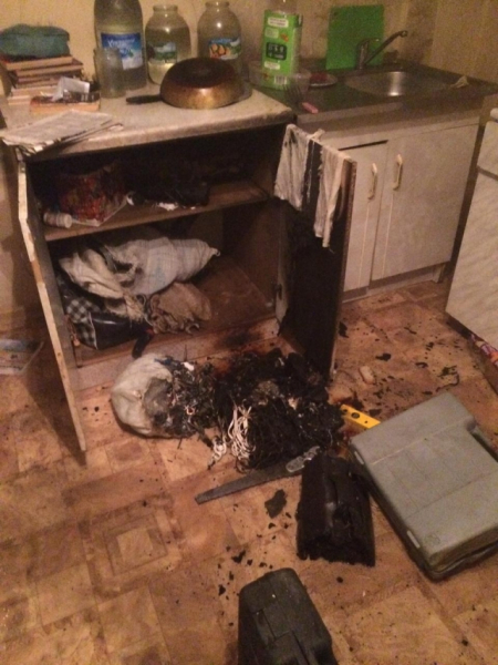 В Нижнекамске задержали дебошира, устроившего поджог в квартире жилого дома