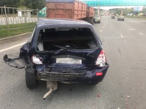 В Челнах на первой автодороге столкнулся &laquo;Камаз&raquo; и 5 машин (ФОТО)