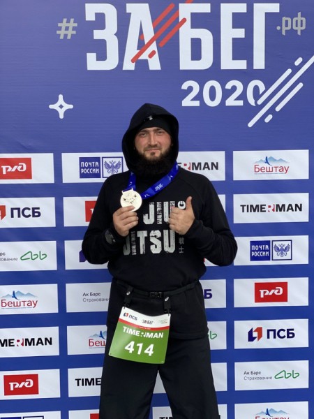 Муфтий принял участие во всероссийском синхронном забеге &laquo;ЗаБег.РФ&raquo;