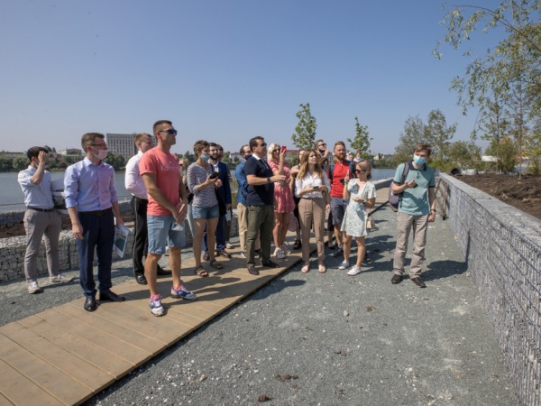 И.Метшин о набережной озера Кабан: &laquo;Это огромный инфраструктурный проект, который выводит Казань на совершенно другой уровень жизни&raquo;