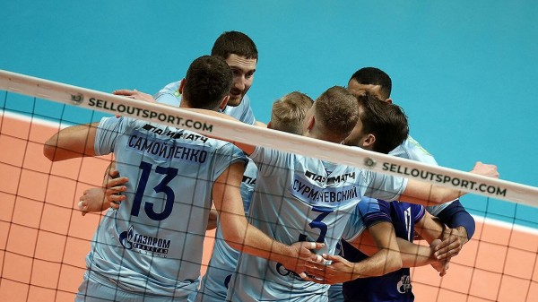 Казанский "Зенит" победил АСК в матче Кубка России по волейболу Казанский "Зенит" победил АСК в матче Кубка России по волейболу