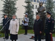 В МВД по Республике Татарстан состоялось открытие сквера и бюста министра внутренних дел ТАССР Салиха Зелялетдиновича Япеева