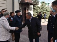 В МВД по Республике Татарстан состоялось открытие сквера и бюста министра внутренних дел ТАССР Салиха Зелялетдиновича Япеева