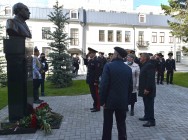 В МВД по Республике Татарстан состоялось открытие сквера и бюста министра внутренних дел ТАССР Салиха Зелялетдиновича Япеева