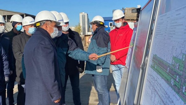 Минниханов запустил тоннелепроходческий комплекс на вторую линию метро в Казани