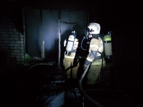 В Татарстане загорелся ангар с 500 тоннами аммиачной селитры