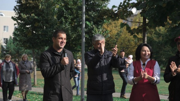 В сквере Татарской Государственной филармонии была посажена именная ель (ФОТО)