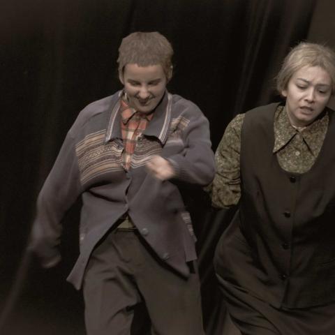 До премьеры спектакля "Я не вернусь" осталось 2 недели (ФОТО с репетиции)