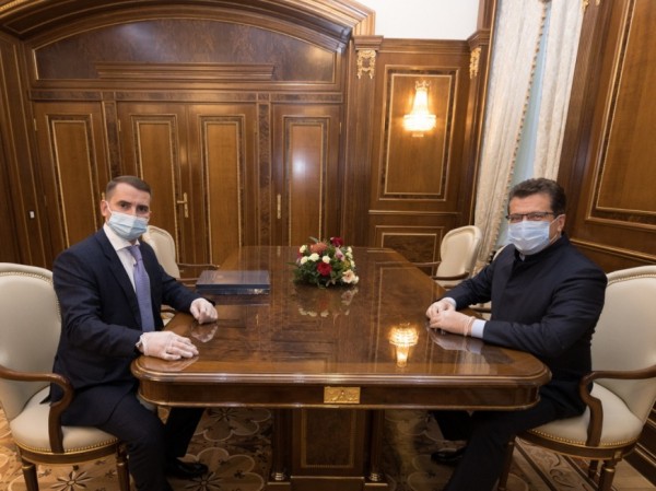 Мэр Казани Ильсур Метшин встретился с депутатом Госдумы Ярославом Ниловым