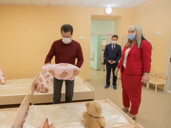 В Советском районе Казани открывается детский сад №182 «Веснушка», построенный по нацпроекту «Демография» В Советском районе Казани открывается детский сад №182 «Веснушка», построенный по нацпроекту «Демография»