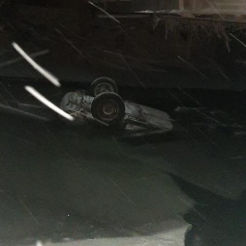 В Башкирии автомобиль упал в реку Ик: погибли двое мужчин и одна женщина