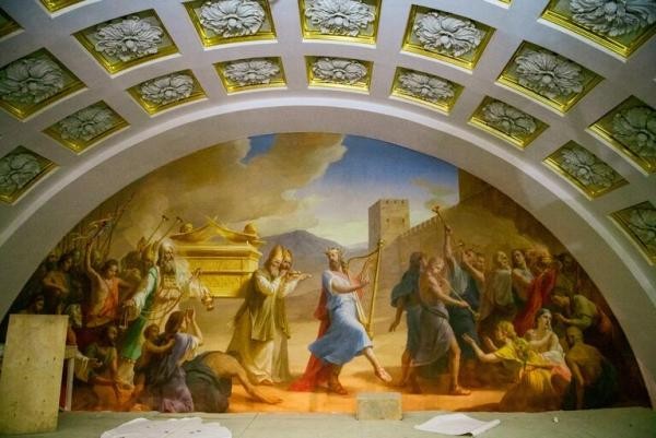 &laquo;В декабре начнут писать &laquo;Тайную вечерю&raquo;: в соборе Казанской иконы Божией Матери живописцы теперь - главные