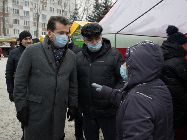 Ильсур Метшин проконтролировал организацию сельхозярмарок