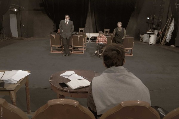 До премьеры спектакля "Я не вернусь" осталось 2 недели (ФОТО с репетиции)