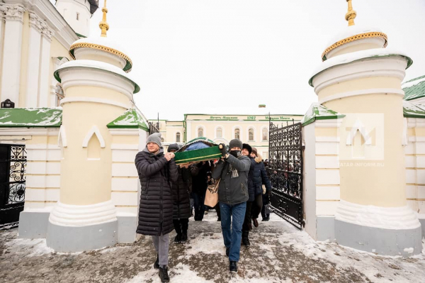 В Казани проводили в последний путь Камиля Файзрахманова (ФОТО, ВИДЕО)