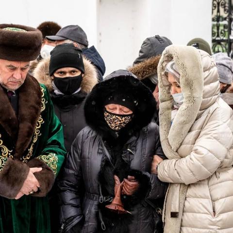 В Казани проводили в последний путь Камиля Файзрахманова (ФОТО, ВИДЕО)