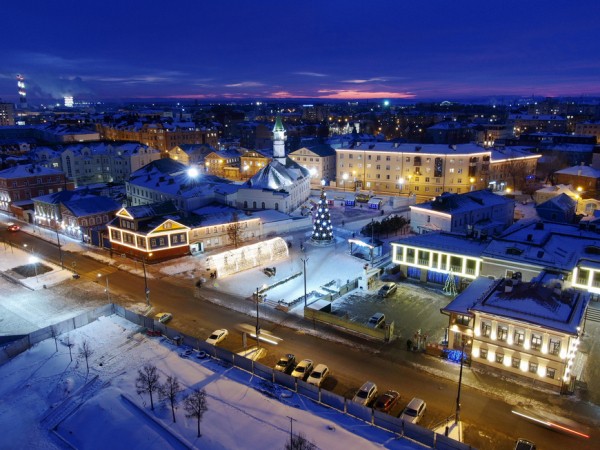 Более 130 праздничных мероприятий на открытом воздухе проведут в Казани в новогодние каникулы