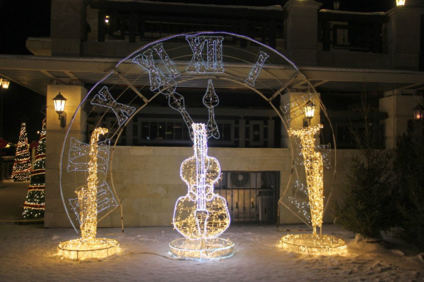 Как украсили Казань к Новому году?