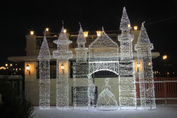 Как украсили Казань к Новому году?