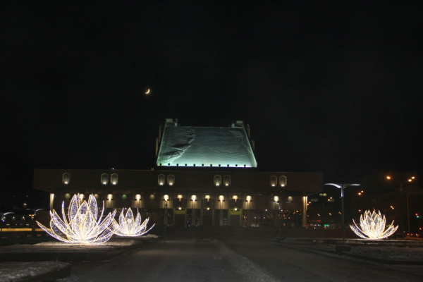 Как украсили Казань к Новому году?