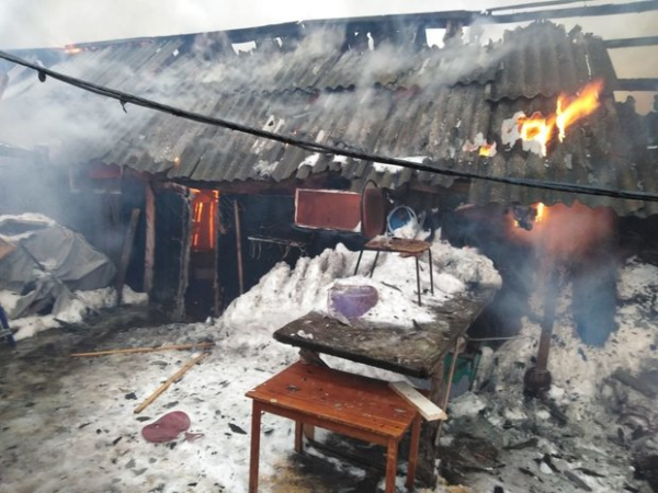 В Татарстане мужчина сгорел при попытке затопить чужую баню (ФОТО)