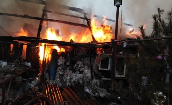 В Татарстане мужчина сгорел при попытке затопить чужую баню (ФОТО)