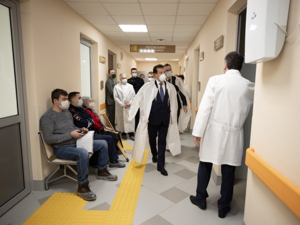 И.Метшин осмотрел новый Центр амбулаторной травматологии по ул.Мавлютова