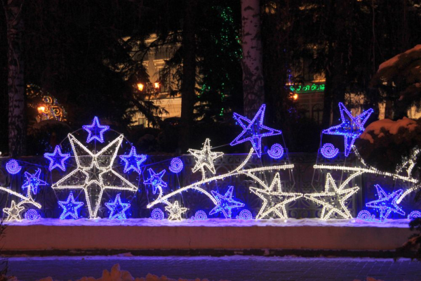 Как украсили Казань к Новому году?