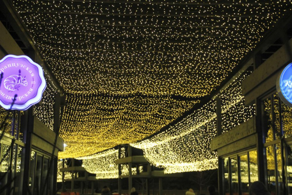 Как украсили Казань к Новому году?