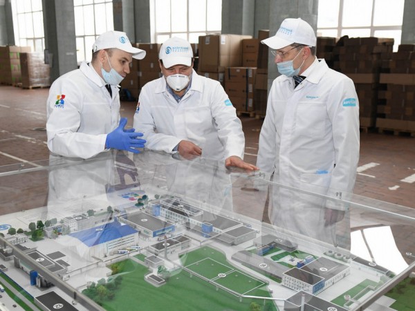 И.Метшин ознакомился с ходом модернизации Казанского молочного комбината И.Метшин ознакомился с ходом модернизации Казанского молочного комбината