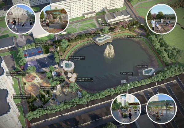 Арт-терапия, ионизированный воздух, терренкур: в Казани на Чайковых озерах появится новый парк