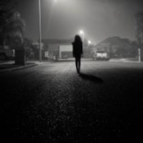 Из-за отсутствия вечером автобусов и трамваев челнинка пешком пошла домой с завода