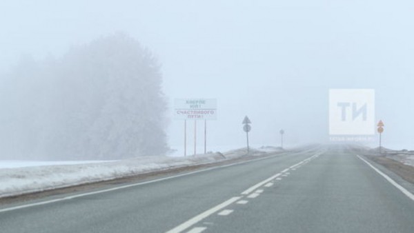 Татарстанцев предупредили о тумане 22 февраля