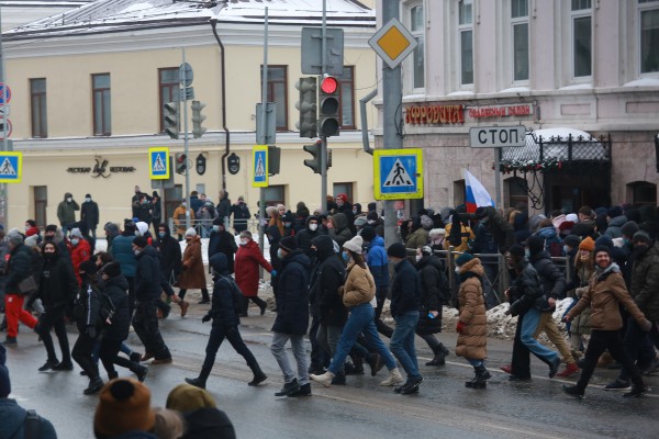 &laquo;Вы меня бить, пинать будете?&raquo;: задержанных на акции в защиту Навального казанцев свозили в ОП на &laquo;краснобусах&raquo;