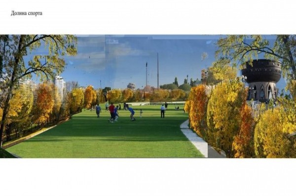 В Казани показали проект парка, ради части которого засыплют кусок реки